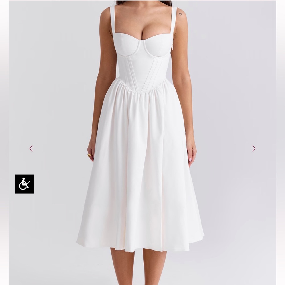House of CB Kelly Corset MIDI Dress